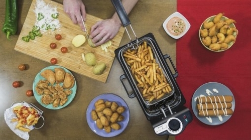 CECOTEC CLEANFRY Negro - Freidora 2000W 3L