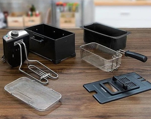 CECOTEC CLEANFRY Negro - Freidora 2000W 3L