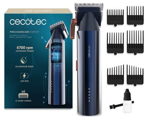CECOTEC PRECISIONCARE EXPERT Azul - Cortapelos Sin Cable
