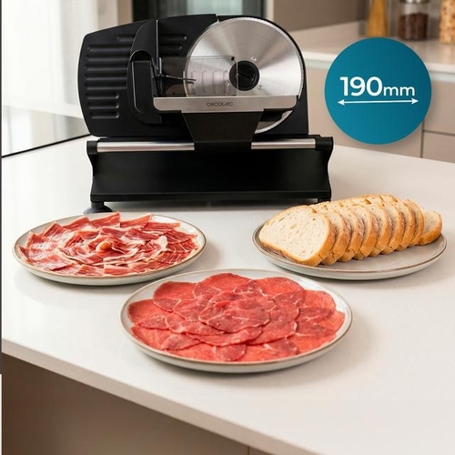 CECOTEC ROCK'NCUT SHURIKEN STEEL PROBLADES Negro - Cortafiambres 200W