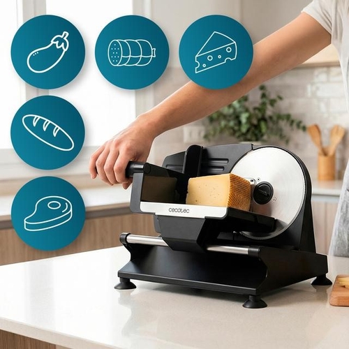 CECOTEC ROCK'NCUT SHURIKEN STEEL PROBLADES Negro - Cortafiambres 200W