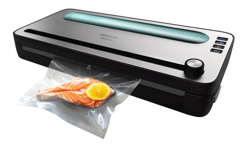 CECOTEC SEALVAC 120 STEELCUT INOX - Envasadora al Vacío - Selladora 120W