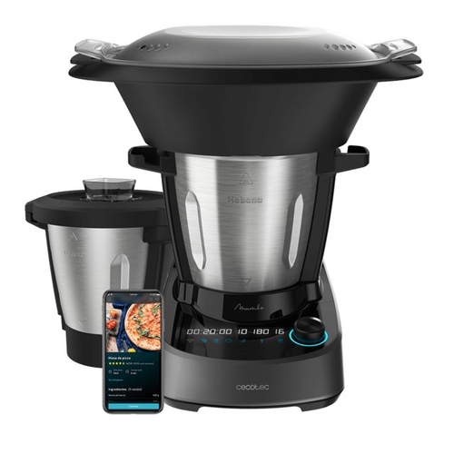 CECOTEC MAMBO 11090 HABANA INOX - Robot de Cocina 3.3L