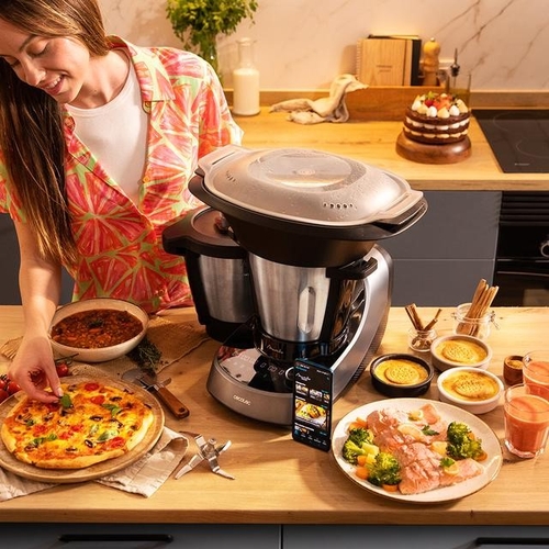 CECOTEC MAMBO 11090 HABANA INOX - Robot de Cocina 3.3L