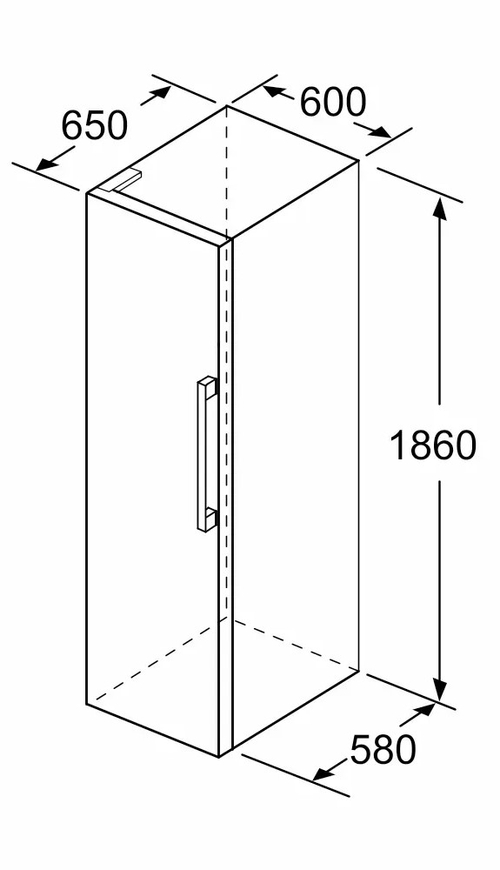 BALAY 3FCE553ME INOX - Nevera Una Puerta No Frost