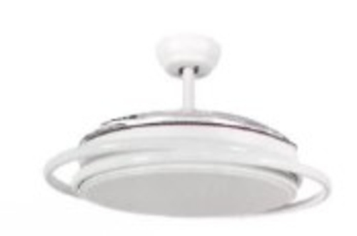 FM VR-1300 Blanco - Ventilador de Techo Aspas Retráctiles 99W