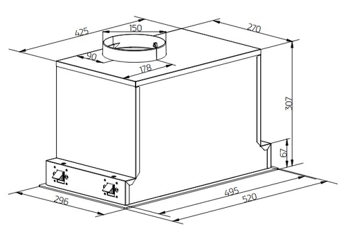 ORBEGOZO CA 12160 BL Blanco - Grupo Filtrante 50CM