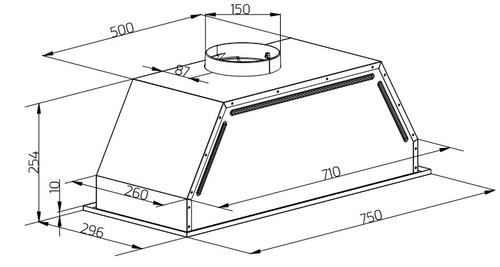 ORBEGOZO CA 11190 IN INOX - Grupo Filtrante 75CM