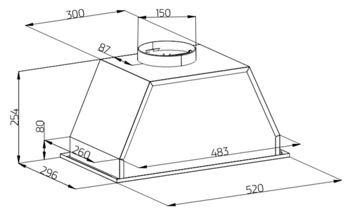 ORBEGOZO CA 11160 IN INOX - Grupo Filtrante 52CM