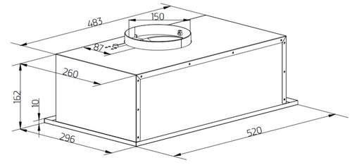 ORBEGOZO CA 10160 IN INOX - Grupo Filtrante 52CM