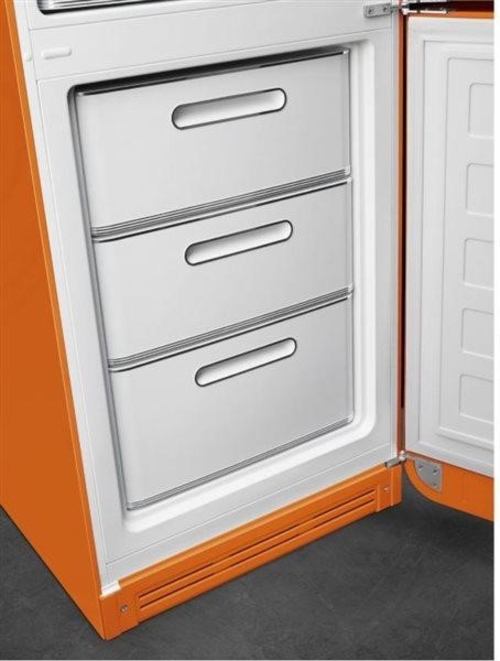 SMEG FAB32ROR6 Naranja - Frigorífico Combi No Frost