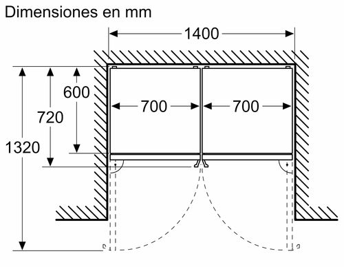 BOSCH KGN497ICT INOX - Frigorífico Combi No Frost
