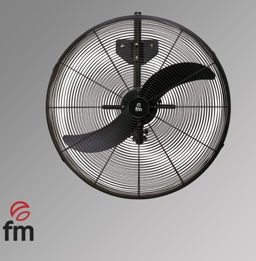 FM CI-185-M Negro - Ventilador Industrial 180W