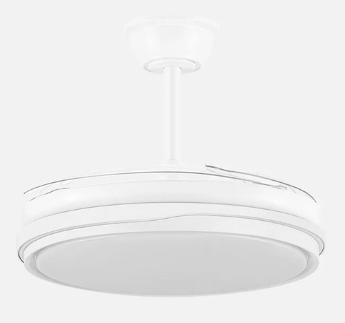 ABRILA TEMPANO Blanco - Ventilador de Techo Aspas Retráctiles 59W
