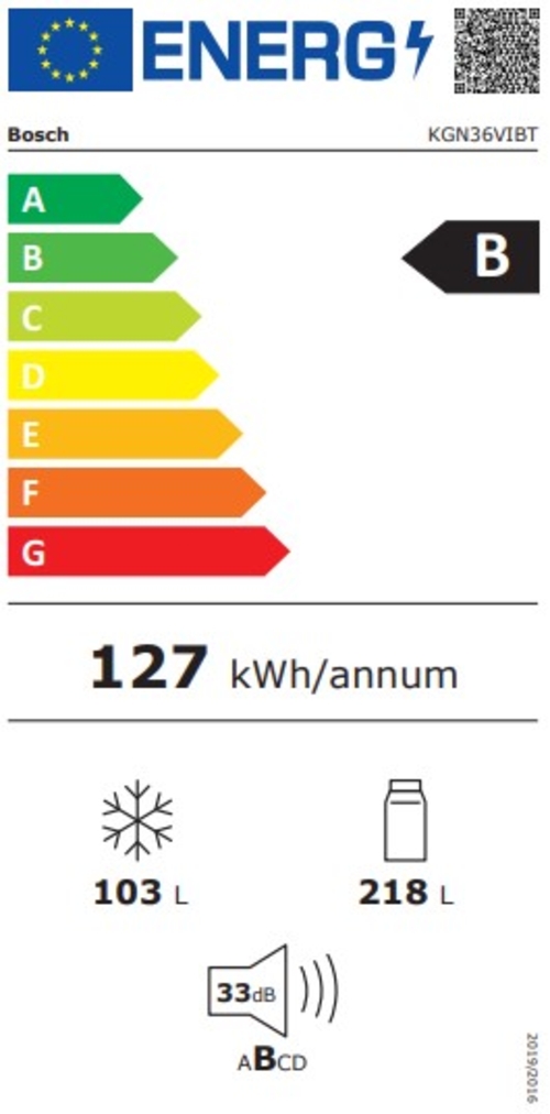 BOSCH KGN36VIBT INOX - Frigorífico Combi No Frost