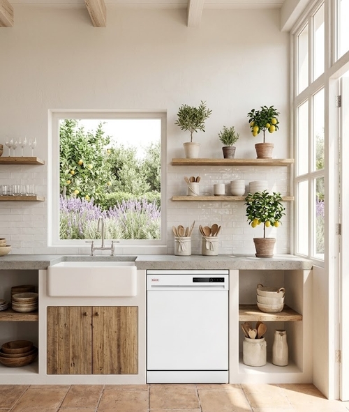 KROMSLINE SKL60DW Blanco - Lavavajillas 60CM 14 Servicios