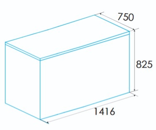 EDESA EZH-4211 /A Blanco - Congelador Horizontal Cíclico