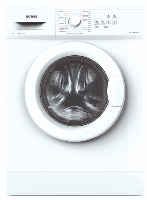EDESA EWF-6000 WH Blanco - Lavadora Carga Frontal 6KG 1000RPM