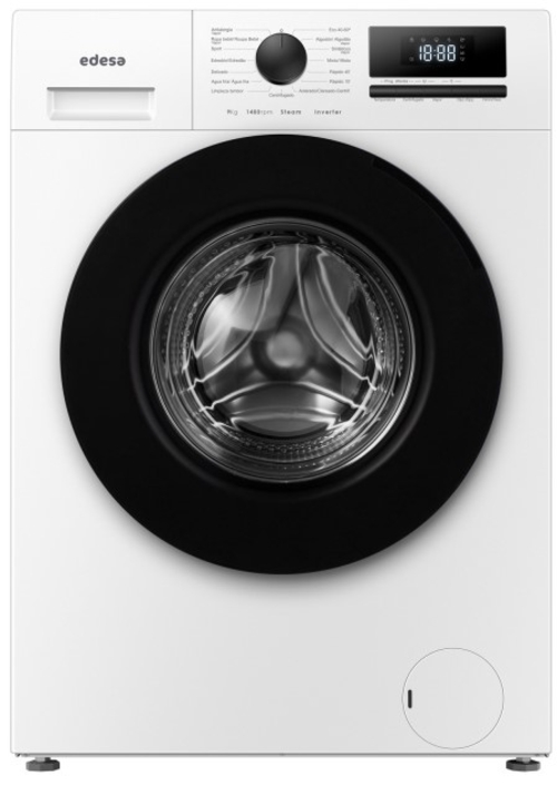 EDESA EWF-9402 WH Blanco - Lavadora Carga Frontal 9KG 1400RPM