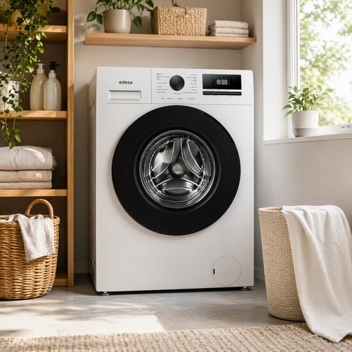 EDESA EWF-9402 WH Blanco - Lavadora Carga Frontal 9KG 1400RPM
