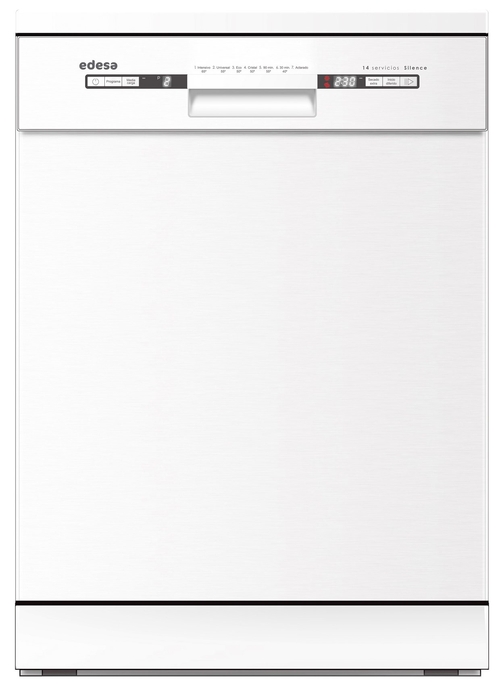 EDESA EDW-6231 WH Blanco - Lavavajillas 60CM 14 Servicios