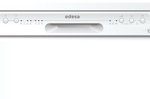 EDESA EDW-6120 WH Blanco - Lavavajillas 60CM 12 Servicios