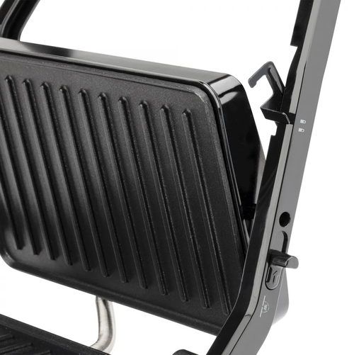 JATA JEGR1124 INOX-Negro - Plancha de Asar Grill 1000W