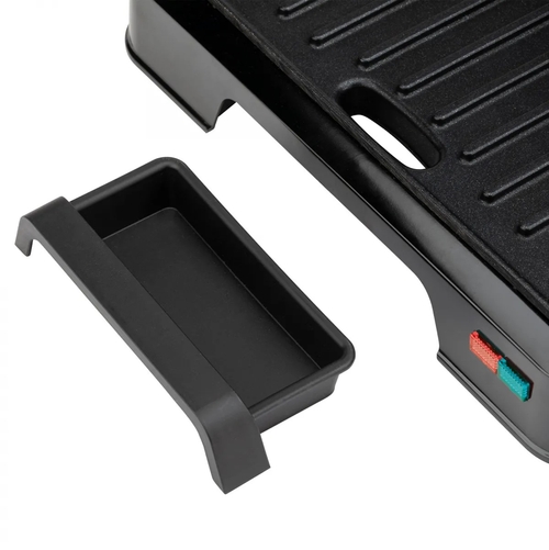 JATA JEGR1124 INOX-Negro - Plancha de Asar Grill 1000W