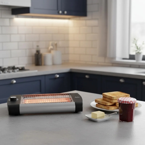 JATA JETT1588 Negro-INOX - Tostador 600W