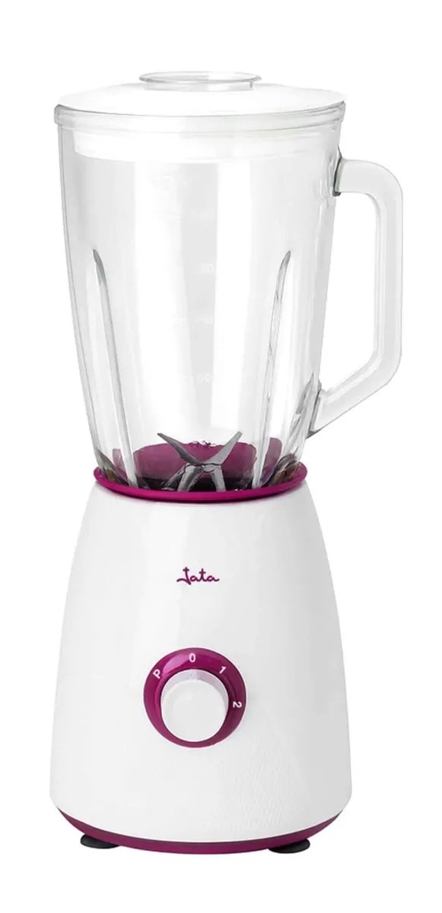 JATA BT265 Blanco-Rosa - Batidora de Vaso 1300W