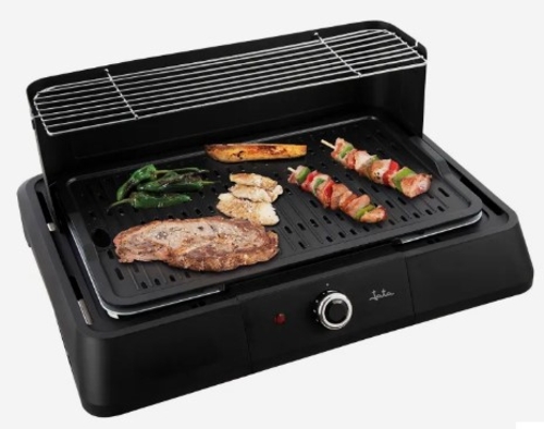 JATA JEBQ1002 Negro - Barbacoa Eléctrica Con Patas 1800W