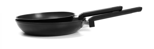 JATA HSAR2402 Negro - Set de Sartenes 20 y 24 CM