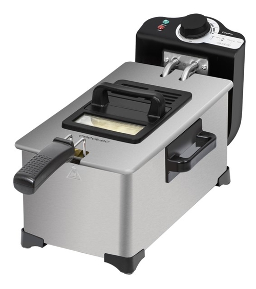 CECOTEC CLEANFRY INOX - Freidora 2000W 3L