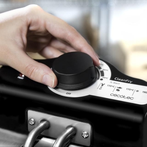 CECOTEC CLEANFRY INOX - Freidora 2000W 3L