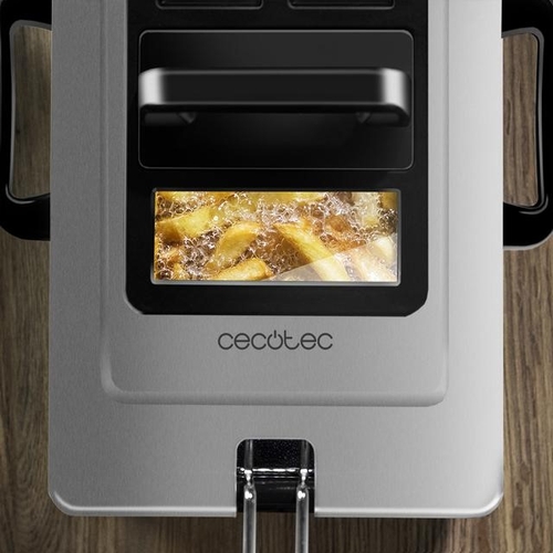 CECOTEC CLEANFRY INOX - Freidora 2000W 3L