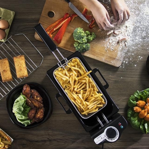 CECOTEC CLEANFRY INOX - Freidora 2000W 3L
