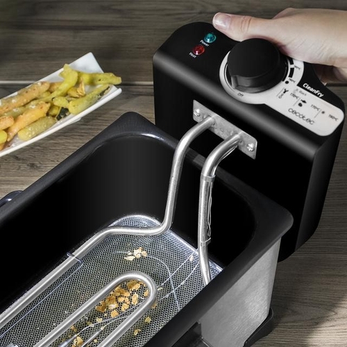 CECOTEC CLEANFRY INOX - Freidora 2000W 3L