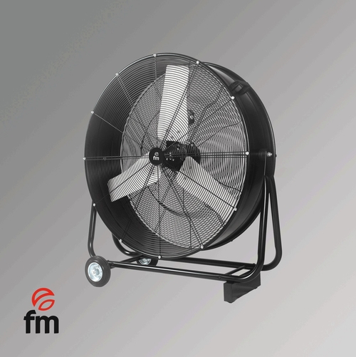 Ventilador Industrial FM FI-75 Negro 300W