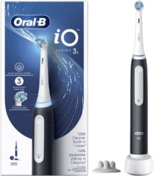 BRAUN ORAL B IO3 MATT BLACK - Cepillo Eléctrico Negro