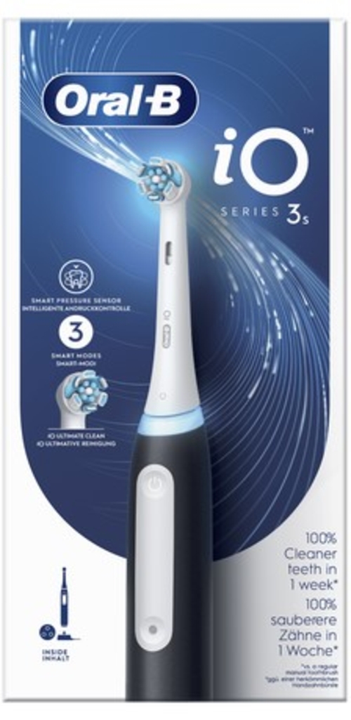 BRAUN ORAL B IO3 MATT BLACK - Cepillo Eléctrico Negro