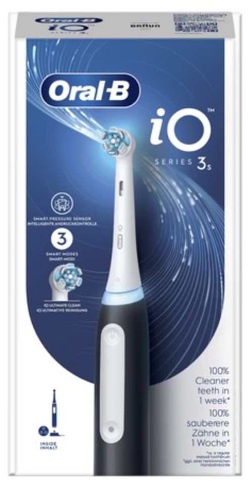 BRAUN ORAL B IO3 MATT BLACK - Cepillo Eléctrico Negro