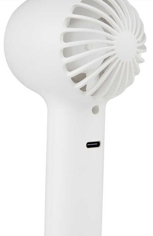 ORBEGOZO HF 2200 Blanco-Azul - Ventilador de Mano USB-C