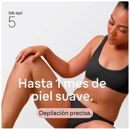 BRAUN SE5-011 Blanco-Rosa - Depiladora Batería