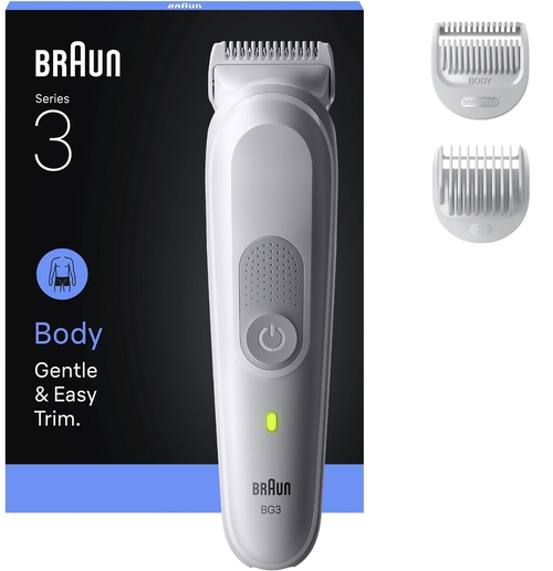 BRAUN BG3530 Gris - Afeitadora Corporal