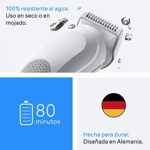 BRAUN BG3530 Gris - Afeitadora Corporal