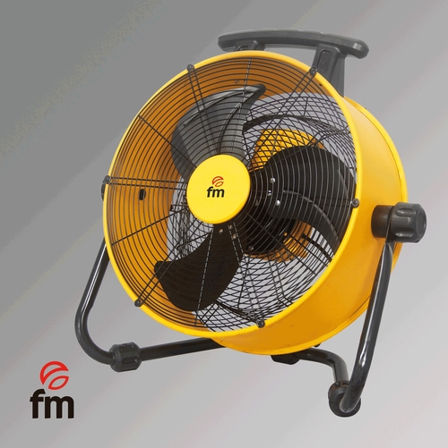 Ventilador Industrial FM FI-45 Amarillo 80W