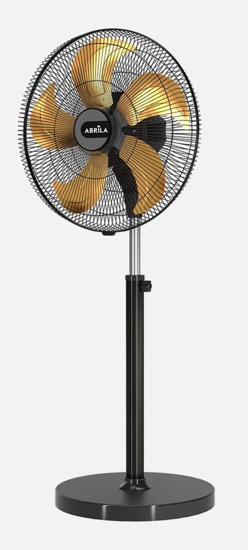 ABRILA CRUCERO Negro-Oro - Ventilador Industrial De Pie 209W