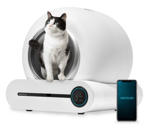 CECOTEC PUMBA 8500 CLEANKITTY SMART Blanco - Arenero Para Gatos