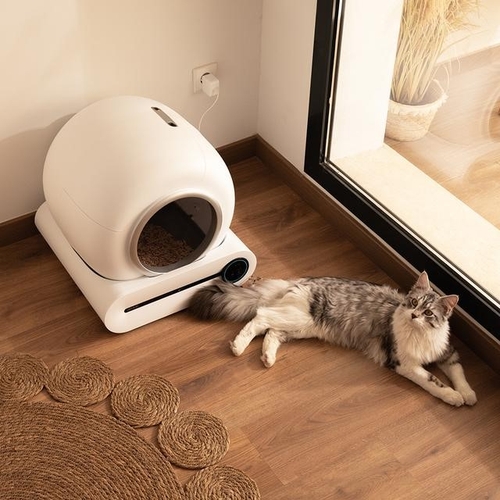 CECOTEC PUMBA 8500 CLEANKITTY SMART Blanco - Arenero Para Gatos