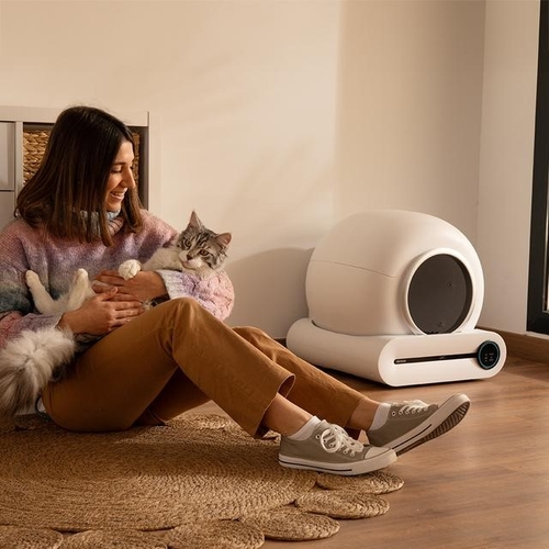 CECOTEC PUMBA 8500 CLEANKITTY SMART Blanco - Arenero Para Gatos